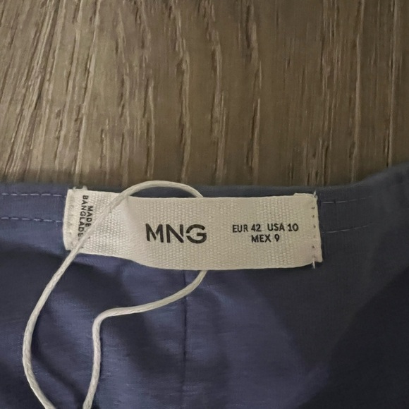 Mango Blue Flare Women's Jeans maternity - Picture 2 of 4